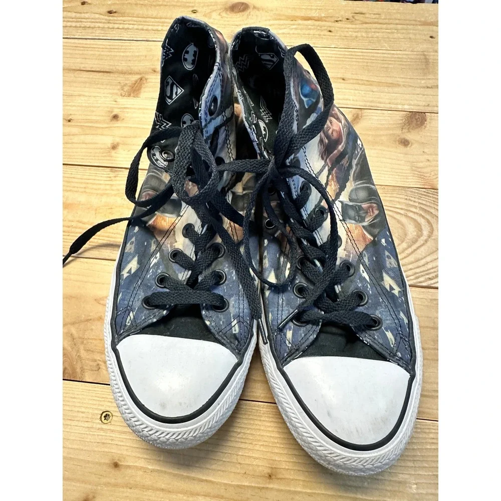 Converse Chuck Taylor All Star DC Comics Justice‎ League High Top Mens 8 - Picture 3 of 7
